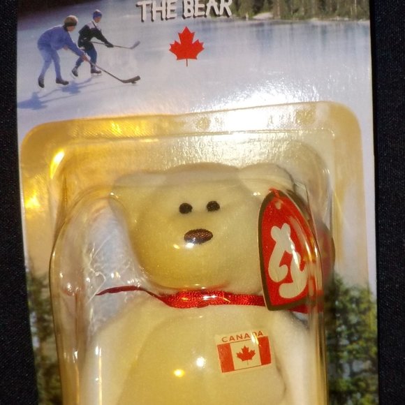 MAPLE THE BEAR TY MCDONALD'S INTRODUCED 2/27/97 BIRTH 7/1/98 BRAND NEW IN BOX - Picture 6 of 6